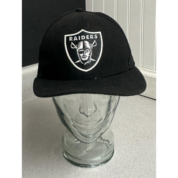 New Era Other - NEW ERA 59FIFTY FITTED HAT CAP NFL LAS VEGAS RAIDERS BLACK/SILVER ADULT SZ 7 1/2